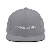 Load image into Gallery viewer, No Passive Men Snapback Hat