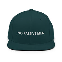 Load image into Gallery viewer, No Passive Men Snapback Hat
