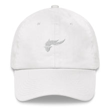 Load image into Gallery viewer, White Flame baseball hat
